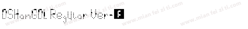 DSHanGDL Regular Ver字体转换